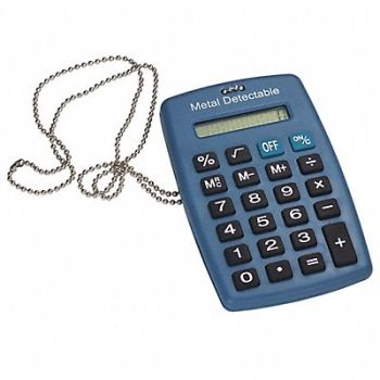 DETECTAMET INC. Calculator Desktop LCD 8 Digits 4-1/3 L, 52HV56