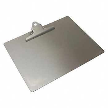 DETECTAMET INC. Clipboard Letter Size Metal Silver, 52HV95