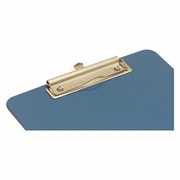 DETECTAMET INC. Clipboard Letter Size Plastic Blue, 52HV98
