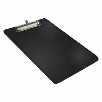 DETECTAMET INC. Storage Clipboard Letter Sz Plastic Blk, 52HW04