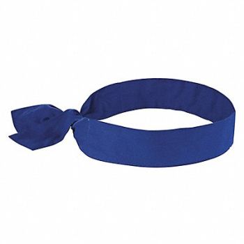 CHILL-ITS BY ERGODYNE Evaporative Cooling Bandana Blue, 52HZ96