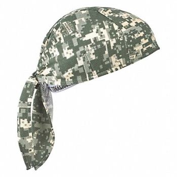 CHILL-ITS BY ERGODYNE Evaporative Cooling Triangle Hat Camo, 52JA06