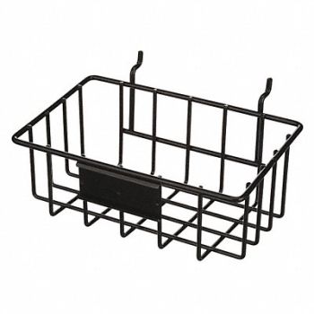 MARLIN STEEL WIRE PRODUCTS Storage Basket Rectangular Steel, 52JA76