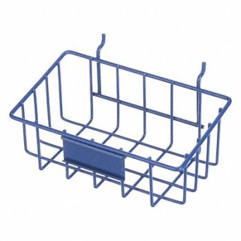 MARLIN STEEL WIRE PRODUCTS Storage Basket Rectangular Steel, 52JA79