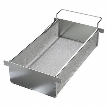 MARLIN STEEL WIRE PRODUCTS Washing Basket SS #12 1/4 Wire Dia., 52JC02