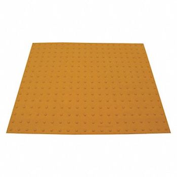 SAFETYSTEPTD ADA Warning Pad Yellow 4ft Peel Stick, 52JC90