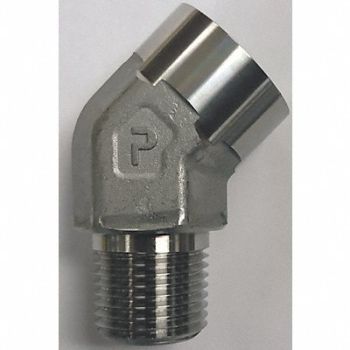 PARKER Hose Adapter 3/4 NPTF 3/4 NPTF, 52JF18