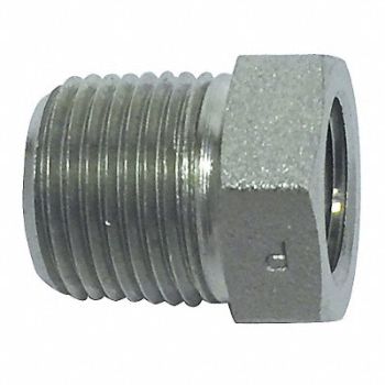 PARKER Hose Adapter 3/8 NPTF 1/4 NPTF, 52JF78