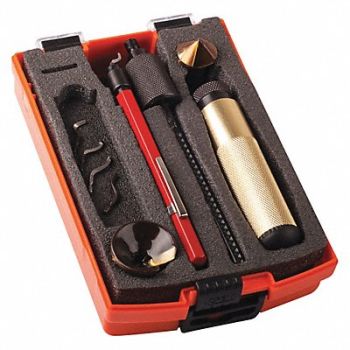 SHAVIV Deburring Tool Set for Chamfering, 52JH84