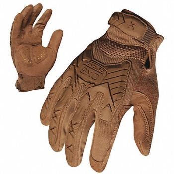 IRONCLAD Tactical Glove Coyote Brown 2XL PR, 52JL49