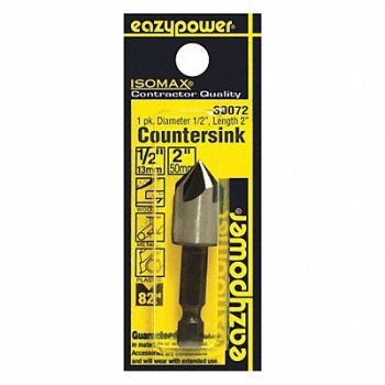 EAZYPOWER Countersink 1/2 Body Dia, 52JL89
