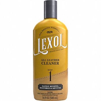 LEXOL Leather Cleaner Liquid Squeeze Bottle, 52JM35
