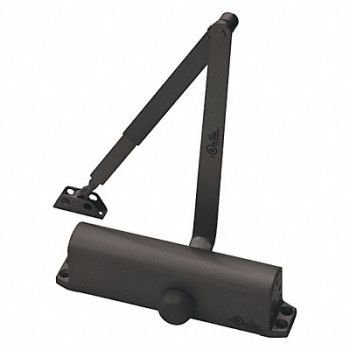 GRAINGER APPROVED Door Closer Bronze 9-1/16 Housing L, 52JP83