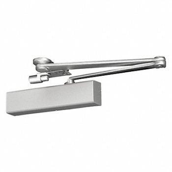GRAINGER APPROVED Door Closer Silver Painted 13 Housing L, 52JP94