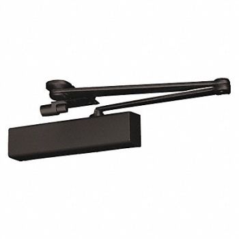 GRAINGER APPROVED Door Closer Bronze Painted 13 Housing L, 52JP95