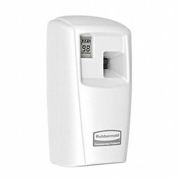 RUBBERMAID COMMERCIAL PRODUCTS Air Freshener Dispenser 6 000 cu ft, 52JR39
