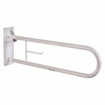 HEALTHSMART Grab Bar Steel Powder Coated 30 in L, 52JT81