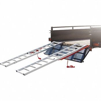 GRAINGER APPROVED Ramp Straight Al 72 Lx15 W 1400 lb PR, 52JU42
