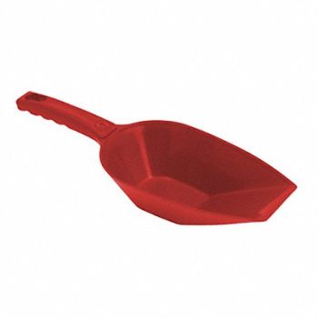 DETECTAMET INC. Scoop 250mL Plastic Red PK5, 52JV18