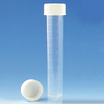 GLOBE SCIENTIFIC Transport Tube 10mL 92mm L PP PK500, 52JV58