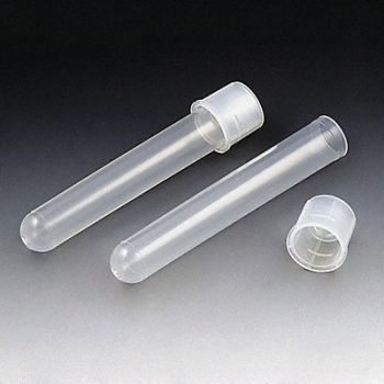 GLOBE SCIENTIFIC Culture Tube 14mL 100mm L PP PK500, 52JV79