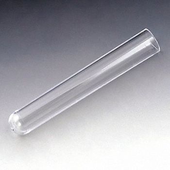 GLOBE SCIENTIFIC Test Tube 5mL 75mm L PS PK2000, 52JV92