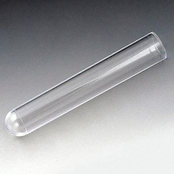 GLOBE SCIENTIFIC Test Tube 5mL 75mm L PS PK1000, 52JW08