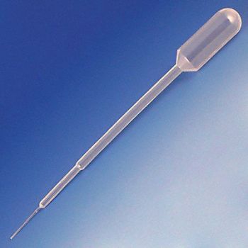 GLOBE SCIENTIFIC Transfer Pipette 5mL 153mm L PK250, 52JX44