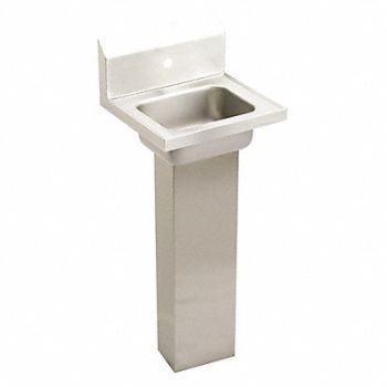 Elkay Handwash Sink Rec 12inx9-1/4inx6in, 52JY57