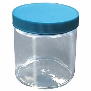 LAB SAFETY SUPPLY Bottle 1000mL Glass Wide PK12, 52JZ53