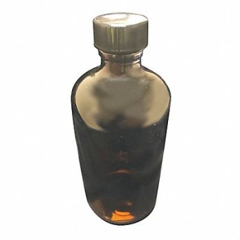LAB SAFETY SUPPLY Bottle 950mL Glass Narrow PK12, 52KA48