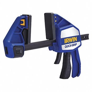 IRWIN INDUSTRIAL TOOL CO. Bar Clamp 6 Capacity 3-5/8 Throat Depth, 52LA88