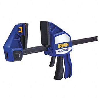 IRWIN INDUSTRIAL TOOL CO. Bar Clamp 12 Cap. 3-5/8 Throat Depth, 52LA89