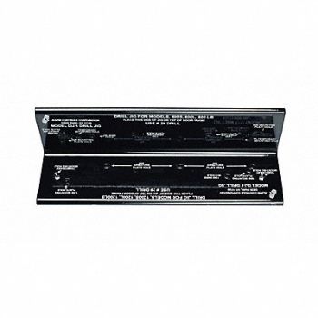 ALARM CONTROLS Magnetic Lock Drill Jig Install Tool, 52ND18