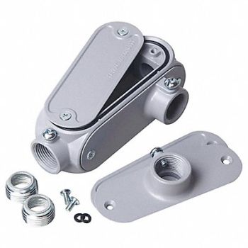 RACO Conduit Outlet Body Alum Trd Sz 3/4in, 52NE19
