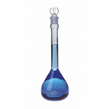 KIMBLE Volumetric Flask 1000mL Clear PK6, 52NG05