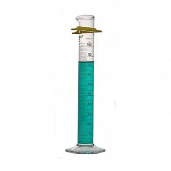 KIMBLE Graduated Cylinder 330mm H 250mL PK4, 52NK30