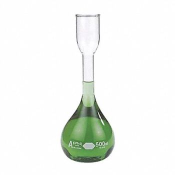 KIMBLE Kohlrausch Volumetric Flask 200mL PK12, 52NK13