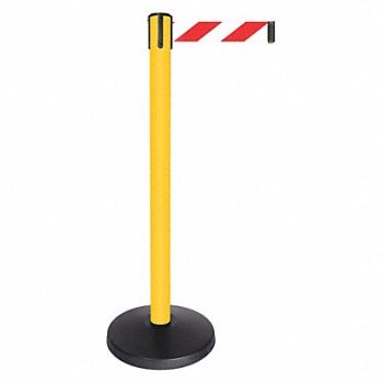 QUEUEWAY Barrier Post Red/White Belt 1 Belt, 52NN99