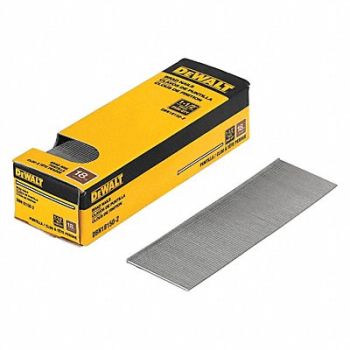 DEWALT Brads Adhesive 0.047 Shank Dia PK2500, 52NY87