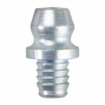 WESTWARD Grease Fitting Straight Stl 17/32 L PK10, 52NZ26