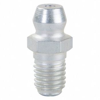 WESTWARD Grease Fitting Straight Stl 11/16 L PK10, 52NZ28