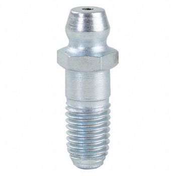 WESTWARD Grease Fitting Straight Stl 15/16 L PK10, 52NZ33