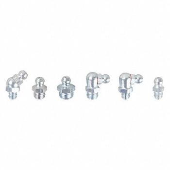 WESTWARD Grease Fitting Kit No Pieces 9, 52NZ39
