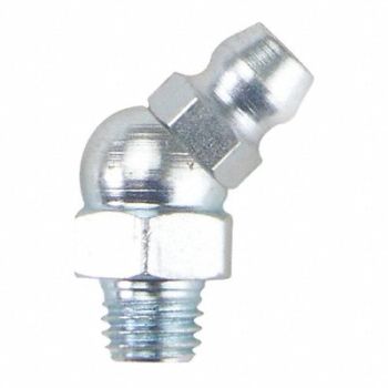 WESTWARD Fitting 45 Deg 1/4 -28 Thread Size PK10, 52NZ49