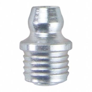 WESTWARD Grease Fitting Straight Stl 35/64 L PK10, 52NZ52