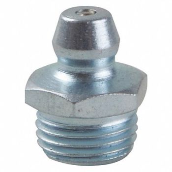 WESTWARD Grease Fitting Straight Stl 9/16 L PK10, 52NZ71