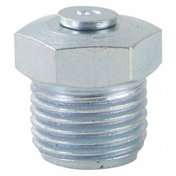 WESTWARD Grease Fitting Straigth Stl 1/2 L PK10, 52NZ75