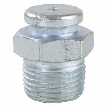 WESTWARD Grease Fitting 45 Deg Stl 61/64 L PK10, 52NZ87