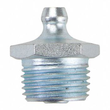 WESTWARD Grease Fitting Straight Stl 29/32 L PK5, 52NZ94